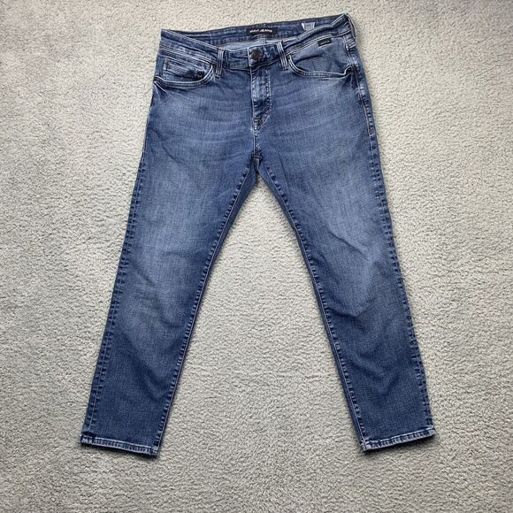 Mavi Jeans Mens 32 Blue Jake Slim Leg Stretch Denim - Picture 1 of 12
